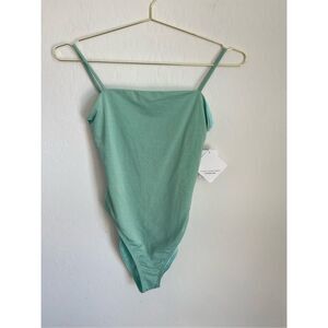 GOOD AMERICAN Shimmer One-Piece Swimsuit Size Medium NWT